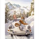 Tiger In St. Moritz - Limited Edition by Paul Fuentes