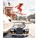 The Alpine Jump - Large by Paul Fuentes