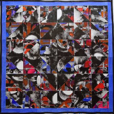 Print of Abstract Collage by Maie Yanni