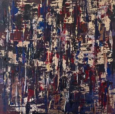 Original Abstract Expressionism Abstract Paintings by Almas Ahmed