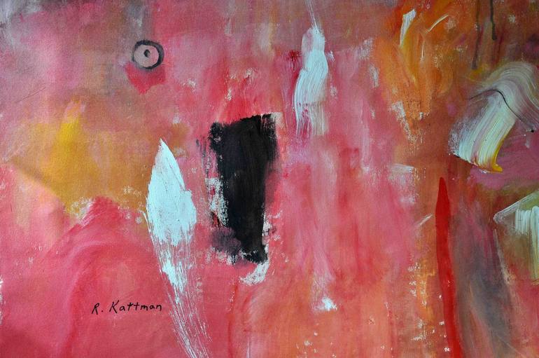 Original Abstract Expressionism Abstract Painting by Richard Kattman