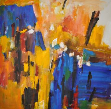 Original Abstract Paintings by Richard Kattman