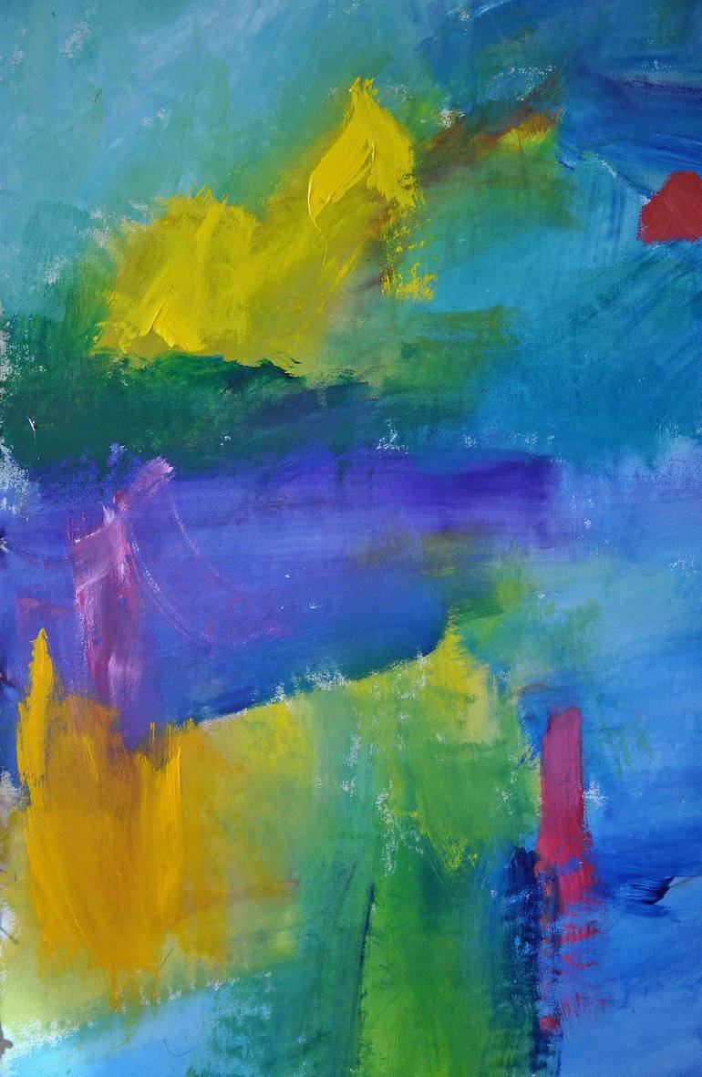 Original Abstract Painting by Richard Kattman