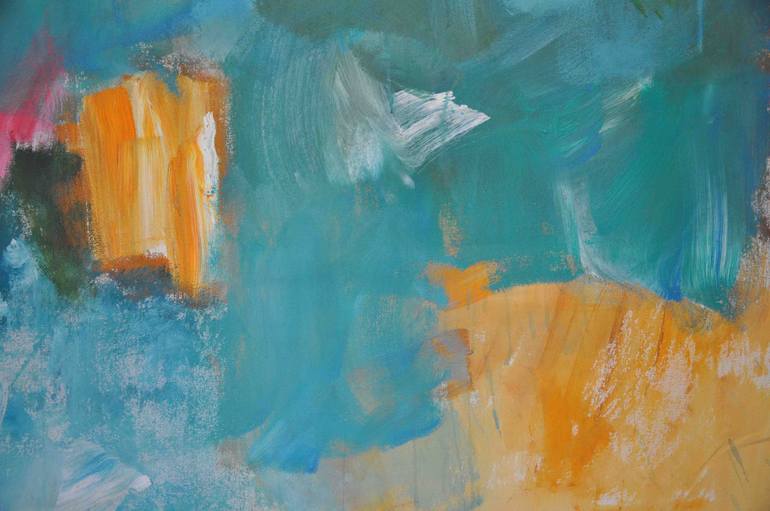 Original Abstract Expressionism Abstract Painting by Richard Kattman