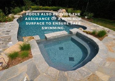 Pools also provide the assurance of a non-slip surface to ensure safe swimming. thumb