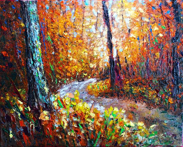 Print of Impressionism Landscape Paintings by Emil Atanasov