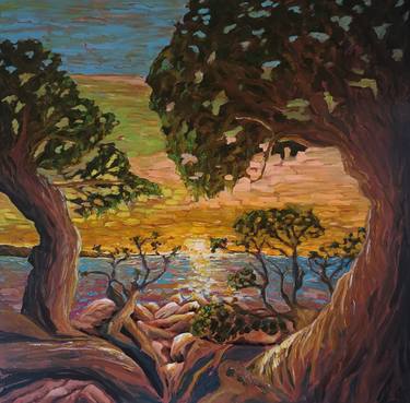 Original Impressionism Landscape Paintings by Emil Atanasov