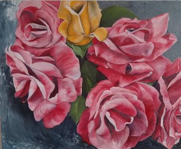 Original Floral Paintings by Sharon MacLaren