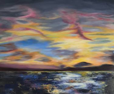 Original Expressionism Seascape Paintings by Sharon MacLaren