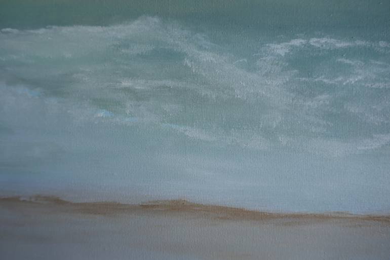 Original Impressionism Beach Painting by Sharon MacLaren