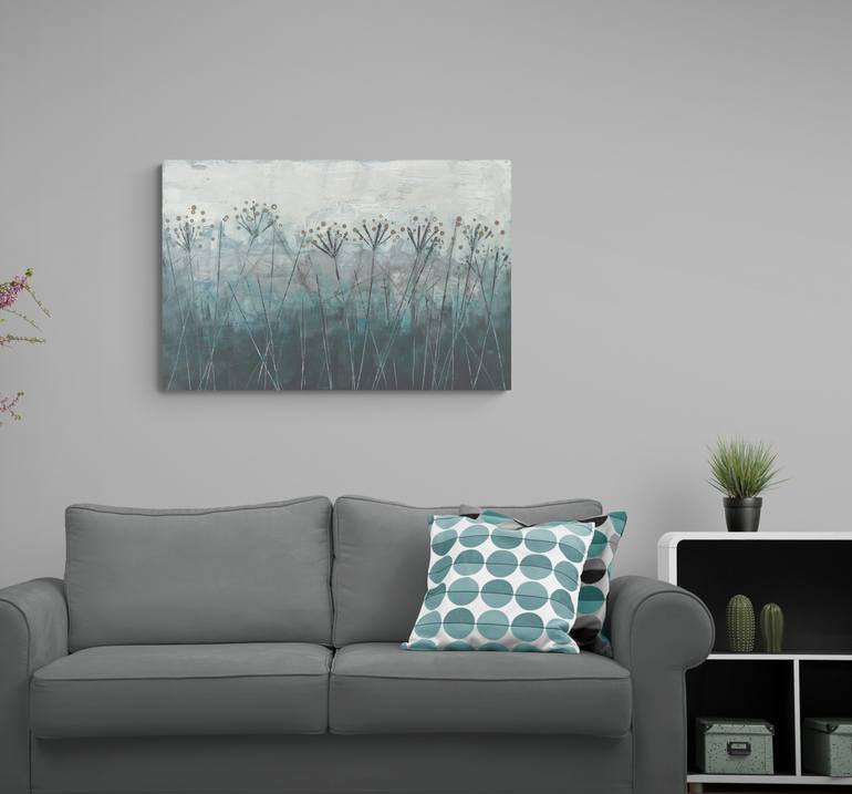 Original Abstract Landscape Painting by Lynne Hollingsworth