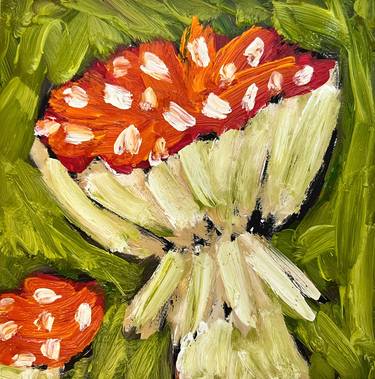 Print of Abstract Botanic Paintings by Kateryna Oliinyk