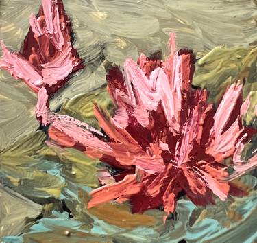 Water lily pond oil painting Waterlilies Nympheas art thumb