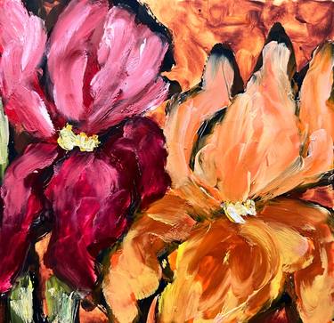 Print of Impressionism Floral Paintings by Kateryna Oliinyk