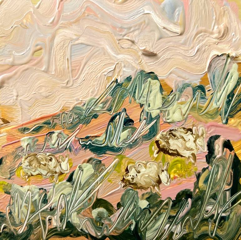 Print of Abstract Landscape Paintings by Kateryna Oliinyk