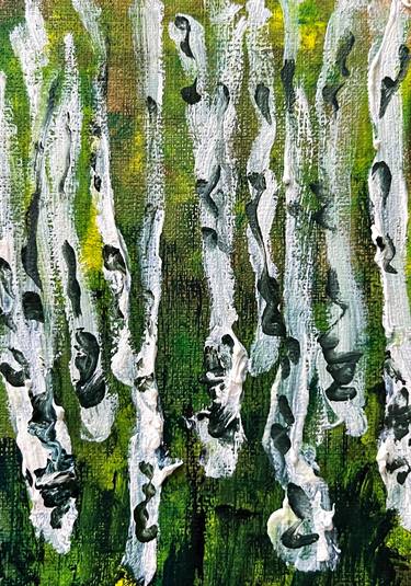 Original Abstract Landscape Paintings by Kateryna Oliinyk
