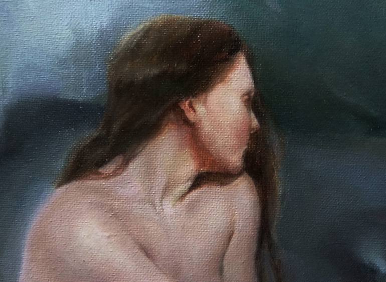 Original Figurative Fantasy Painting by Maria Shishkanova