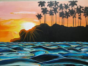 Original Realism Seascape Paintings by Madhuri Thaker