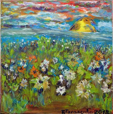 Original Impressionism Landscape Paintings by Tatjana Tarasenko