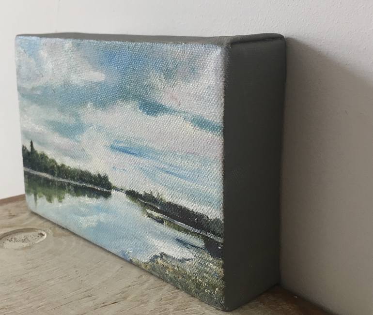 Original Impressionism Landscape Painting by Arabella Harcourt-Cooze