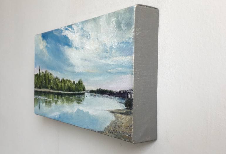 Original Expressionism Landscape Painting by Arabella Harcourt-Cooze