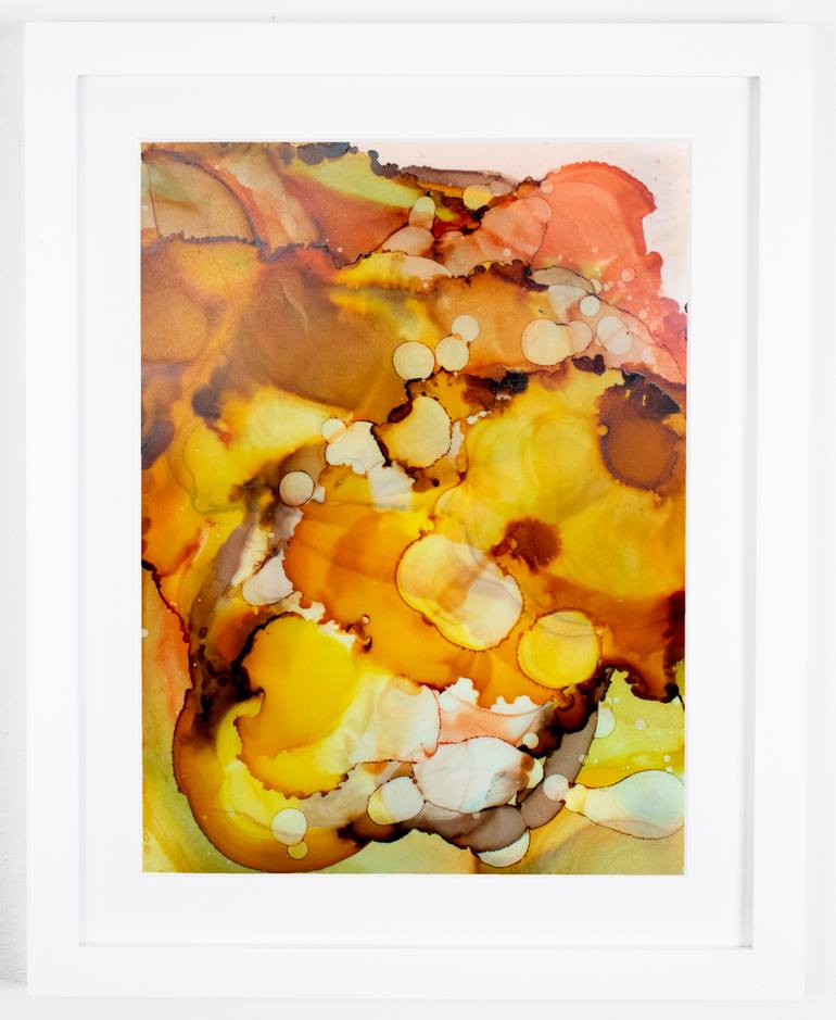 Original Abstract Expressionism Abstract Painting by Nicole Melnicky