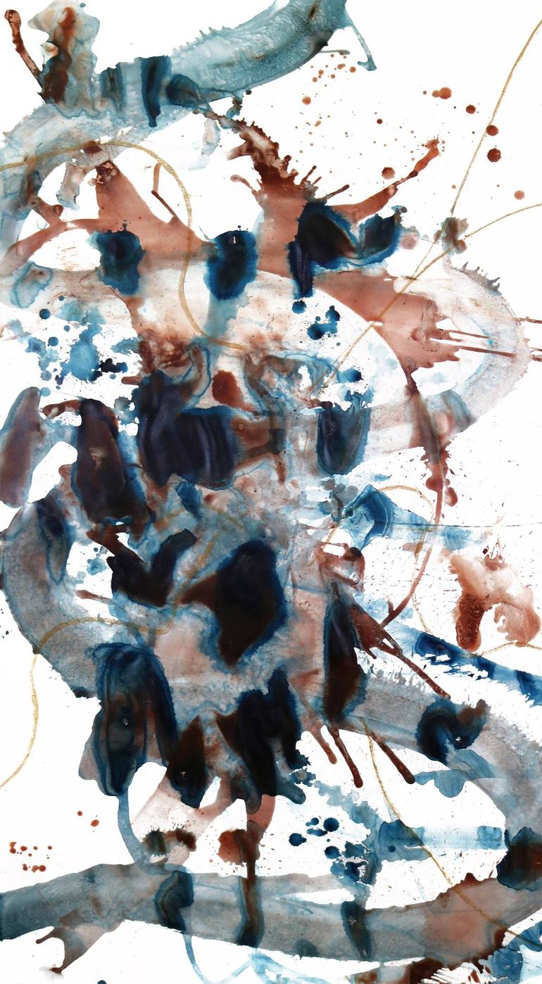 Print of Abstract Expressionism Abstract Painting by Nicole Melnicky