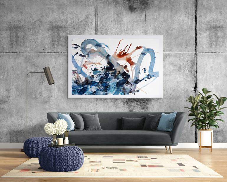 Original Abstract Painting by Nicole Melnicky