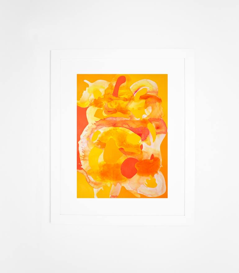 Original Abstract Expressionism Abstract Painting by Nicole Melnicky