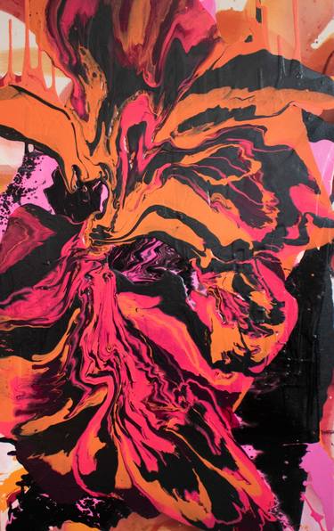 Print of Abstract Expressionism Abstract Paintings by Nicole Melnicky