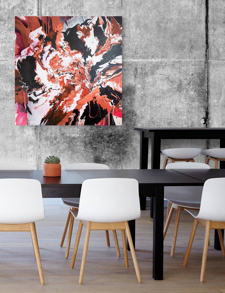 Original Abstract Painting by Nicole Melnicky