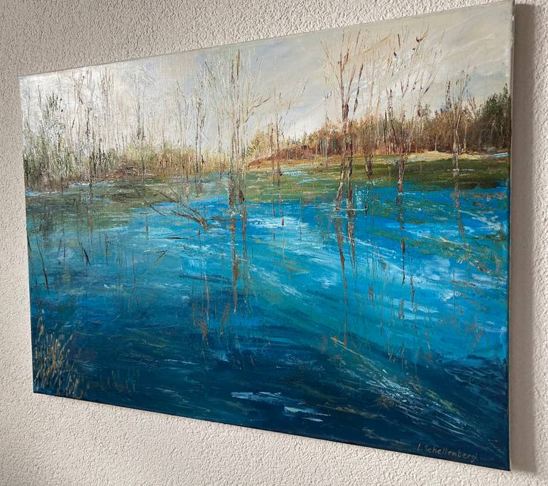 Original Contemporary Landscape Painting by Lusie Schellenberg