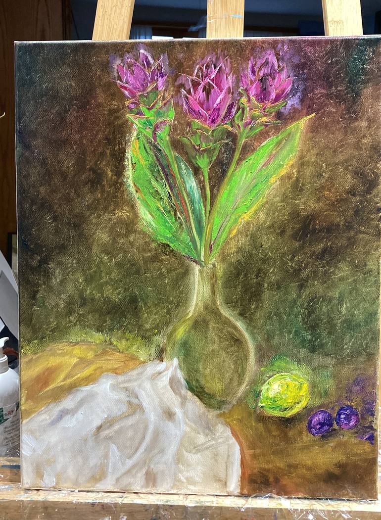 Original Contemporary Still Life Painting by Lusie Schellenberg