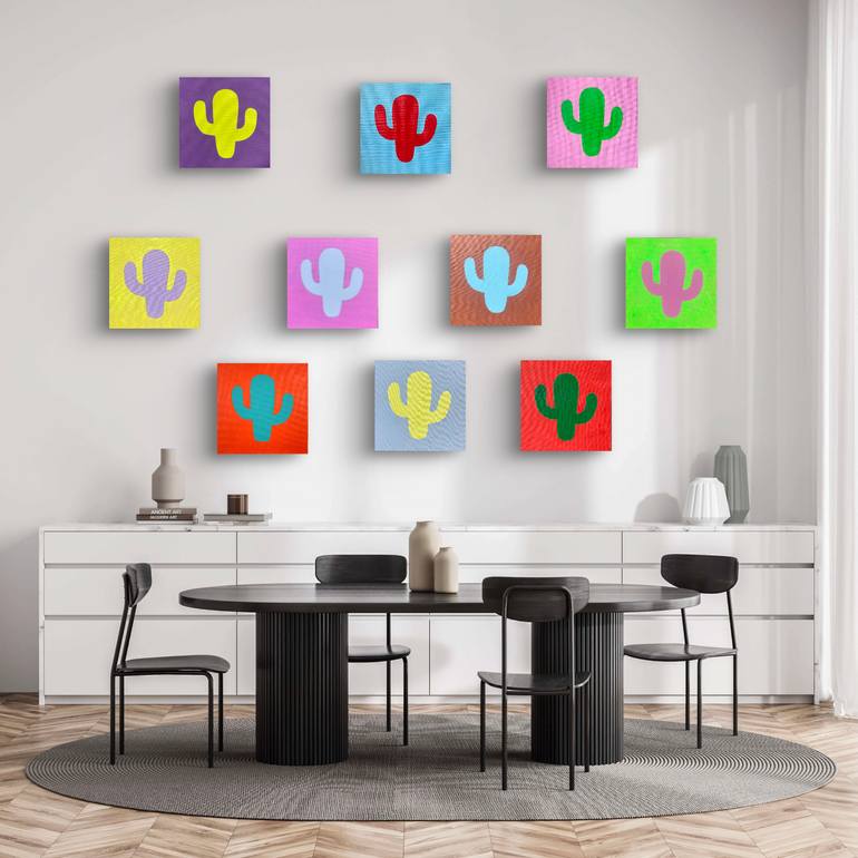 Original Conceptual Botanic Painting by Lusie Schellenberg