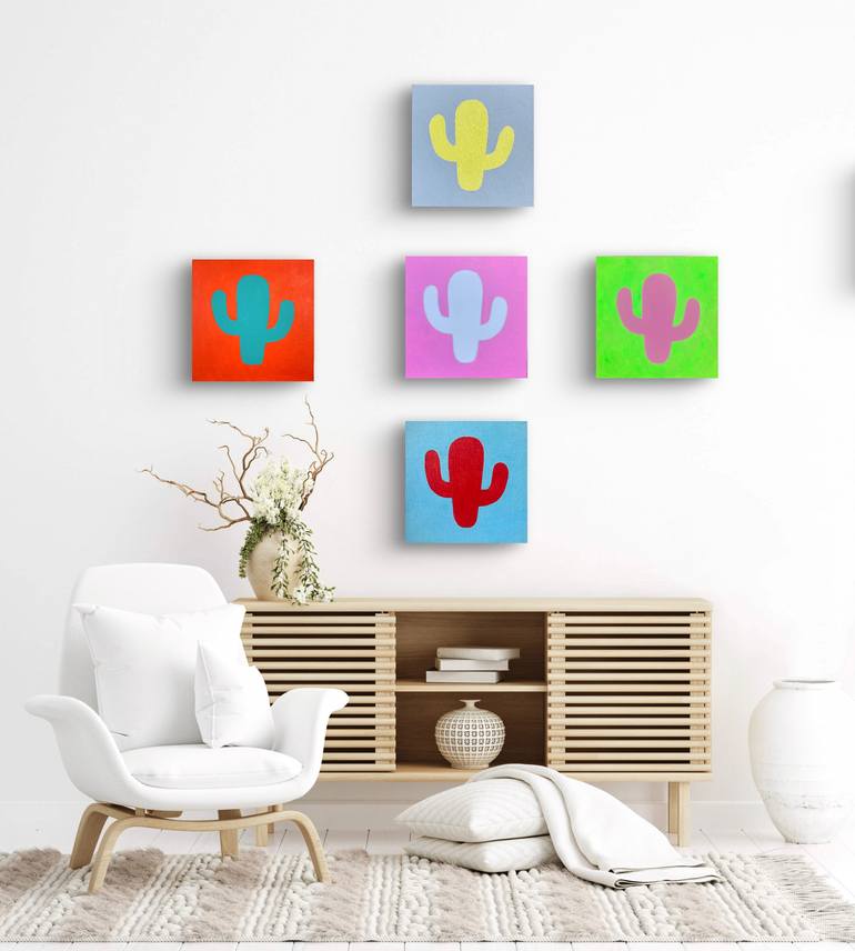 Original Conceptual Botanic Painting by Lusie Schellenberg