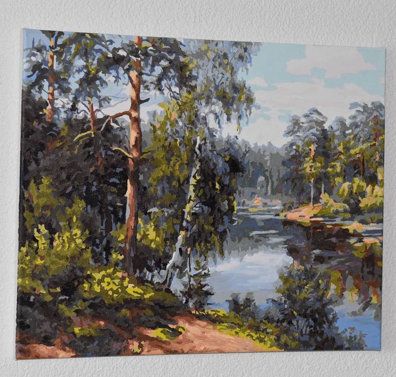 Original Landscape Painting by Lusie Schellenberg