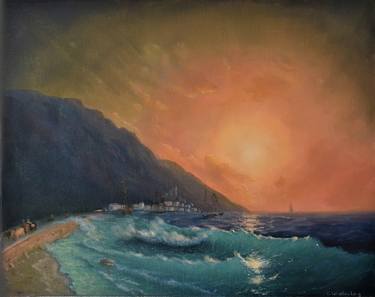 Original Fine Art Seascape Paintings by Lusie Schellenberg