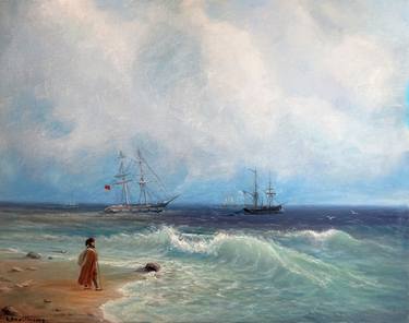 Original Seascape Paintings by Lusie Schellenberg