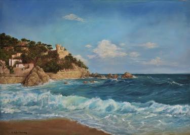 Original Seascape Paintings by Lusie Schellenberg