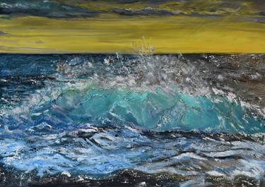 Print of Fine Art Water Paintings by Lusie Schellenberg