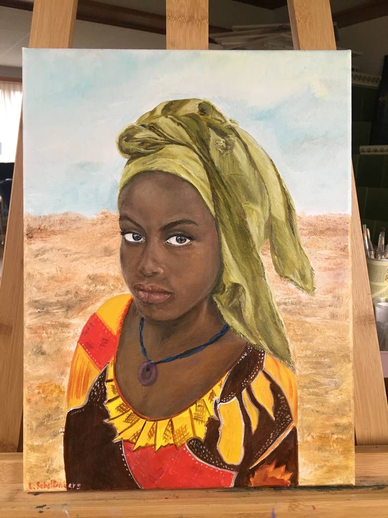 Original Other People Painting by Lusie Schellenberg