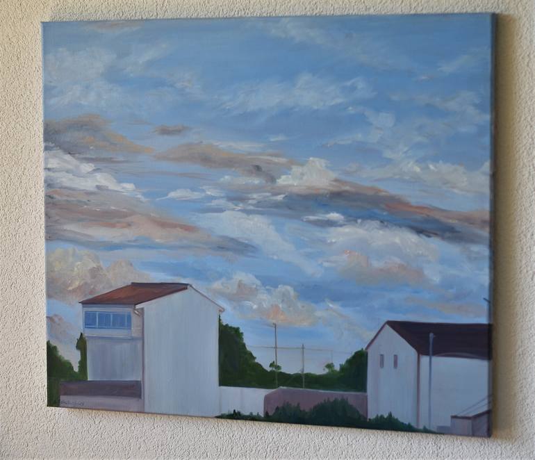 Original Minimalism Landscape Painting by Lusie Schellenberg