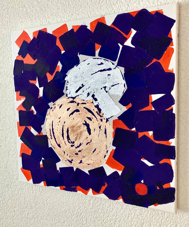 Original Illustration Abstract Painting by Lusie Schellenberg