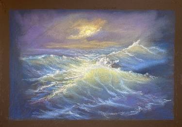 Print of Fine Art Seascape Drawings by Lusie Schellenberg