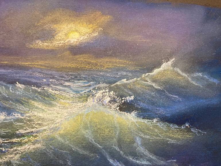 Original Other Seascape Drawing by Lusie Schellenberg