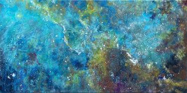 Original Outer Space Paintings by Lusie Schellenberg