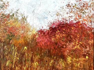 Original Expressionism Nature Paintings by Lusie Schellenberg