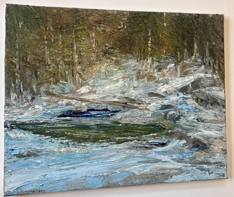 Original Contemporary Landscape Painting by Lusie Schellenberg