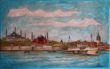 Original Landscape Painting by Omer Faruk BOYACI