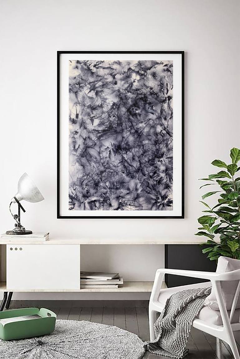 Original Fine Art Abstract Painting by Kamila Porman